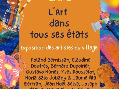 EXPO "L'ART DANS TOUS SES ÉTATS" - ANGOUSTRINE