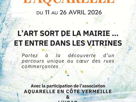 LE SALON DE L'AQUARELLE S'INVITE DANS LES COMMERCES DE BANYULS