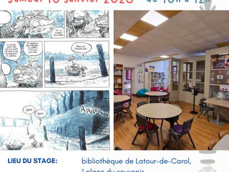 COURS D'AQUARELLE THÈME BD