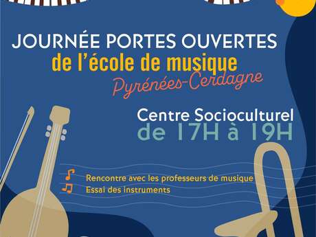 JOURNÉE PORTES OUVERTES DE L'ÉCOLE DE MUSIQUE PYRÉNÉES-CERDAGNE