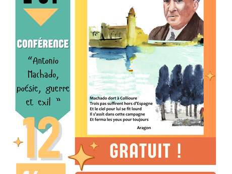 L'ASSOCIATION FONDATION ANTONIO MACHADO S'INVITE À L'OFFICE DE TOURISME