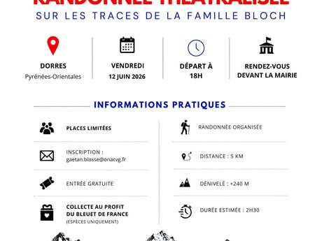 RANDONNÉE THÉATRALISÉE SUR LES TRACES DE LA FAMILLE BLOCH