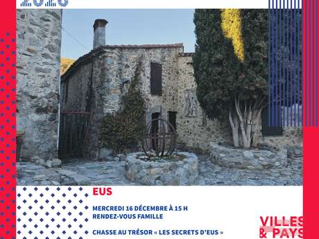 RENDEZ-VOUS DU PAYS D'ART ET D'HISTOIRE FAMILLE - JEU DE PISTE « LES SECRETS D'EUS »