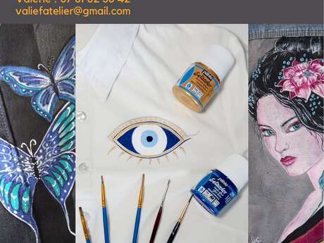 CHEZ MAËRLLE - ATELIER INITIATION À LA PEINTURE SUR TEXTILE