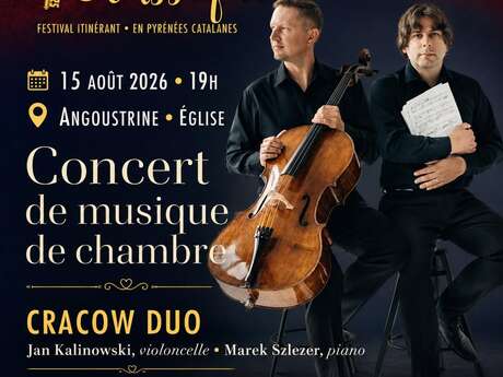 FESTIVAL LES CLES DU CLASSIQUE - CONCERT DE MUSIQUE DE CHAMBRE: CRACOW DUO.
