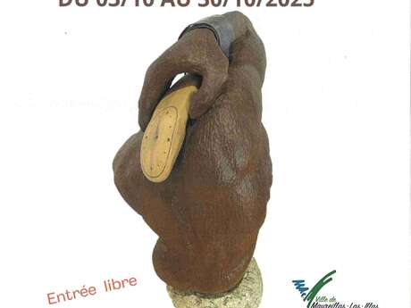 MOUTELET EXPOSE SES SCULPTURES