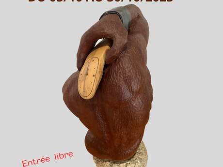 MOUTELET EXPOSE SES SCULPTURES
