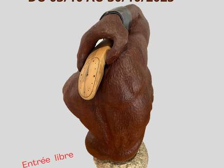 MOUTELET EXPOSE SES SCULPTURES