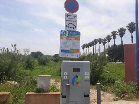 BORNE DE RECHARGE VEHICULE ELECTRIQUE - SAINTE MARIE LA MER
