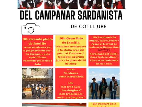DIADA CATALANA PAR LE CAMPANAR  SARDANISTA