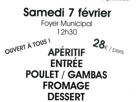 REPAS DU COMITÉ DES VILLES JUMELÉES