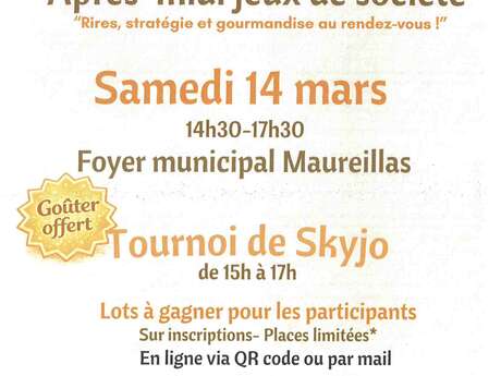 APRÈS-MIDI JEUX DE SOCIÉTÉ ORGANISÉ PAR GAME EN VALLESPIR