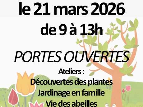 JARDIN PÉDAGOGIQUE - PORTES OUVERTES