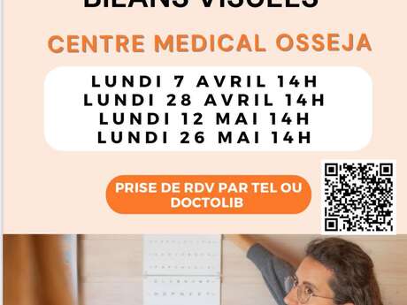 BILAN VISUEL AVEC VOTRE OPTICIENNE MOBILE