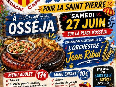 GRILLADE DU RACC XV POUR LA SAINT PIERRE - OSSEJA