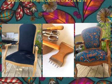 CHEZ MAËRLLE - ATELIER TAPISSERIE LOISIR, REFECTION DE FAUTEUILS