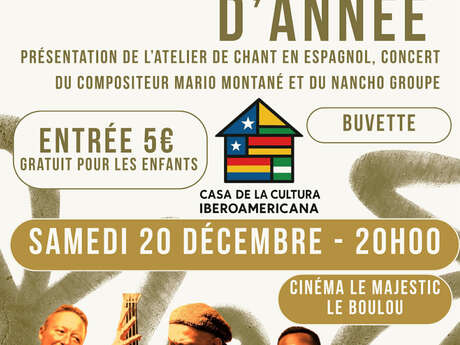 CONCERT DE FIN D'ANNÉE