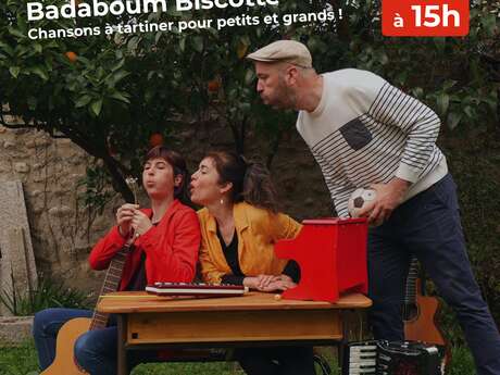 "SAMEDIS EN SCÈNE": BADABOUM BISCOTTE