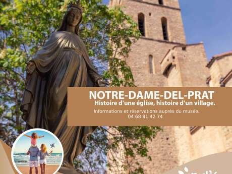 BALADE COMMENTÉES  HISTOIRE NOTRE DAME DEL PRAT