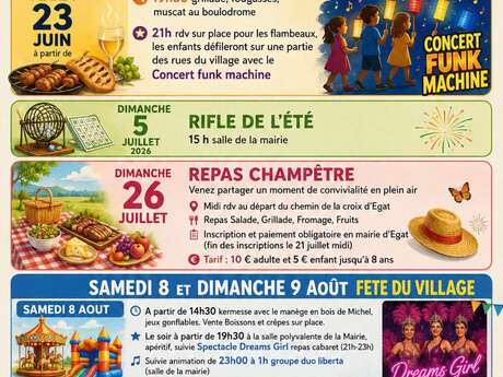 FÊTE DE LA SAINT JEAN - EGAT