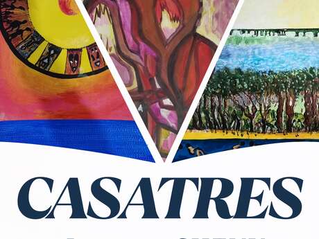 CASATRES - PEINTURES DE JACQUES CHENU