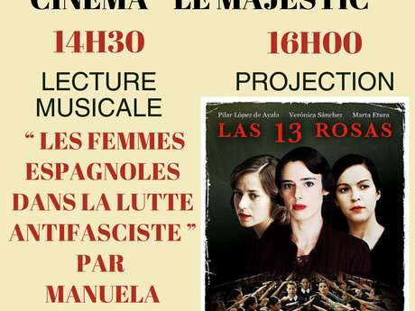 5E RENCONTRES CULTURELLES ET RÉPUBLICAINES - FILM “LES 13 ROSES ROUGES”