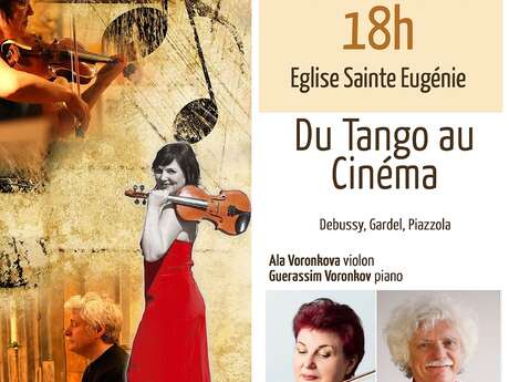 SAILLAGOUSE EN CONCERT - DU TANGO AU CINÉMA.