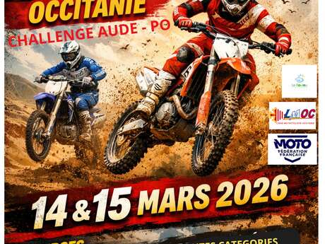 CHAMPIONNAT DE MOTOCROSS OCCITANIE CHALLENGE AUDE P.O