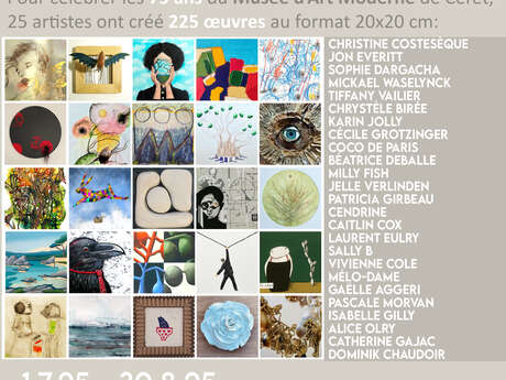 EXPOSITION « CA CONTINUE … 25 ARTISTES, 225 ŒUVRES »