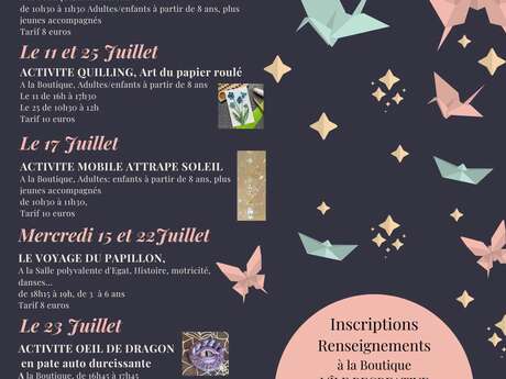 ATELIER POESIE DE PAPIER