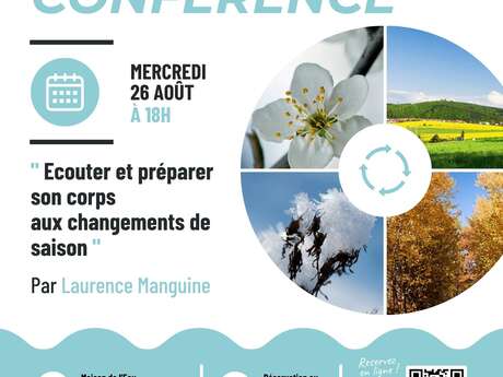 CONFÉRENCE ECOUTER ET PRÉPARER SON CORPS AUX CHANGEMENTS DE SAISON