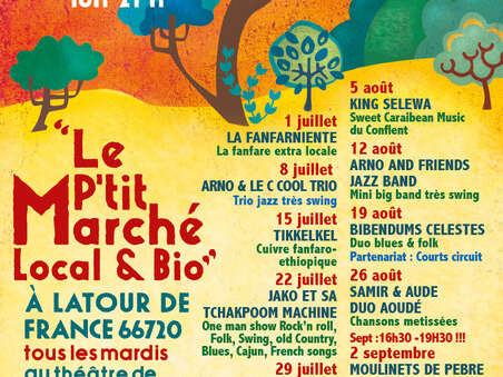 LE PETIT MARCHÉ D'ÉTÉ ET CONCERT DE LATOUR-DE-FRANCE