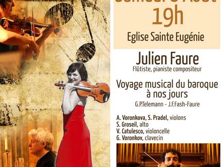 SAILLAGOUSE EN CONCERT - "JULIEN FAURE"