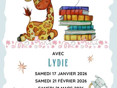 AUX RENDEZ-VOUS DES BÉBÉS LECTEURS ANIMÉS PAR LYDIE