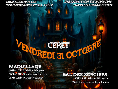 HALLOWEEN ORGANISÉ PAR LES COMMERÇANTS ET LA VILLE