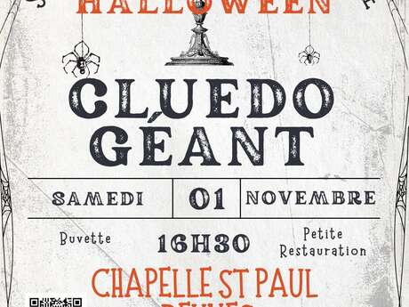 CLUEDO GEANT D'HALLOWEEN