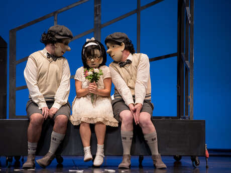 SAISON CULTURELLE 2025/2026  AMOUR  – THÉÂTRE GESTUEL ET MASQUÉ PAR LA COMPAGNIE MARIE DE JONGH