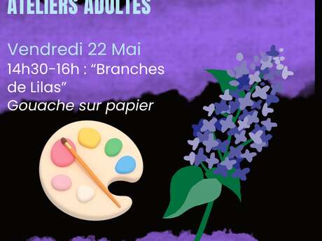 ATELIER D'ARTS CRÉATIFS ADULTES