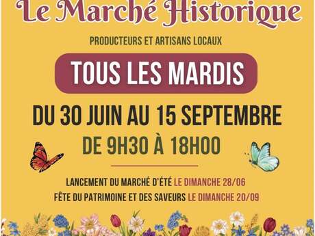 LE MARCHÉ DE L'ÉTÉ - LES MARDIS