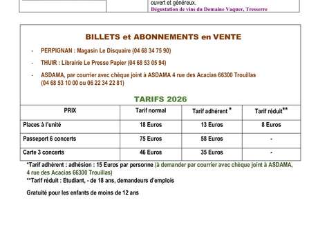 23ÈME FESTIVAL LE PRINTEMPS DE L'ASPRE : "JAVOTTE QUARTET"