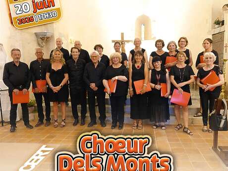 CONCERT CHORALE CHOEUR DELS MONTS