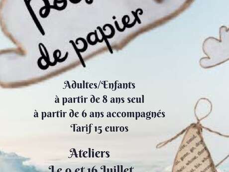 ATELIER POESIE DE PAPIER