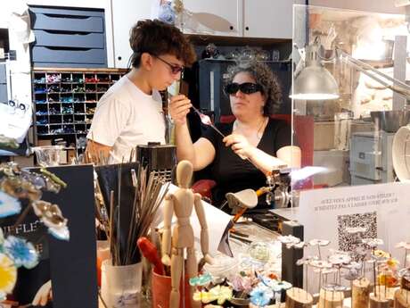 INITIATION AU VERRE SOUFFLE AU CHALUMEAU