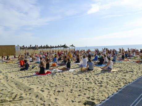 BEACH YOGA, PLAGE DU ROUSSILLON