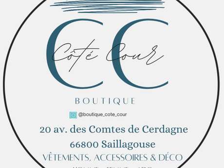 BOUTIQUE CÔTÉ COUR