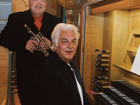 CONCERT TROMPETTE ET ORGUE – BERNARD SOUSTROT ET JEAN DEKYNDLES MARDIS D'ELNE -