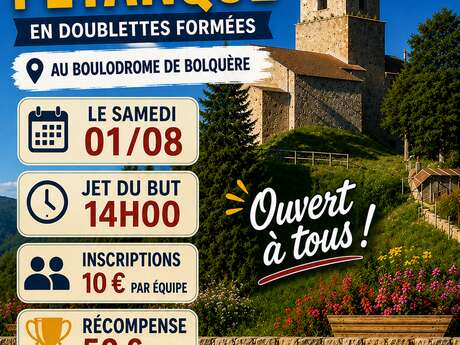 CONCOURS PÉTANQUE