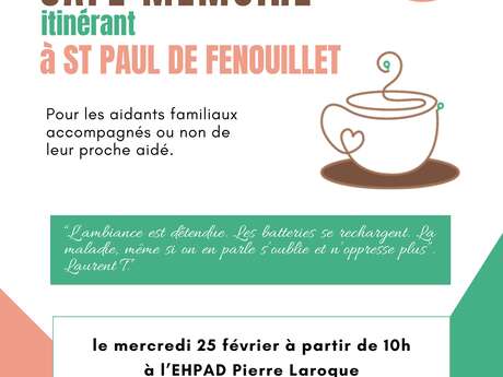 CAFÉ MÉMOIRE ITINÉRANT A SAINT-PAUL-DE-FENOUILLET