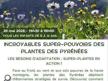 INCROYABLES SUPER-POUVOIRS DES PLANTES DES PYRÉNÉES