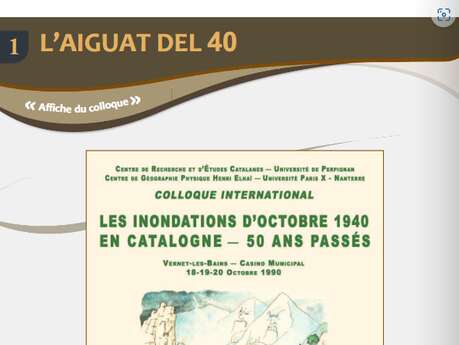 EXPOSITION " AIGUAT DEL 40 "